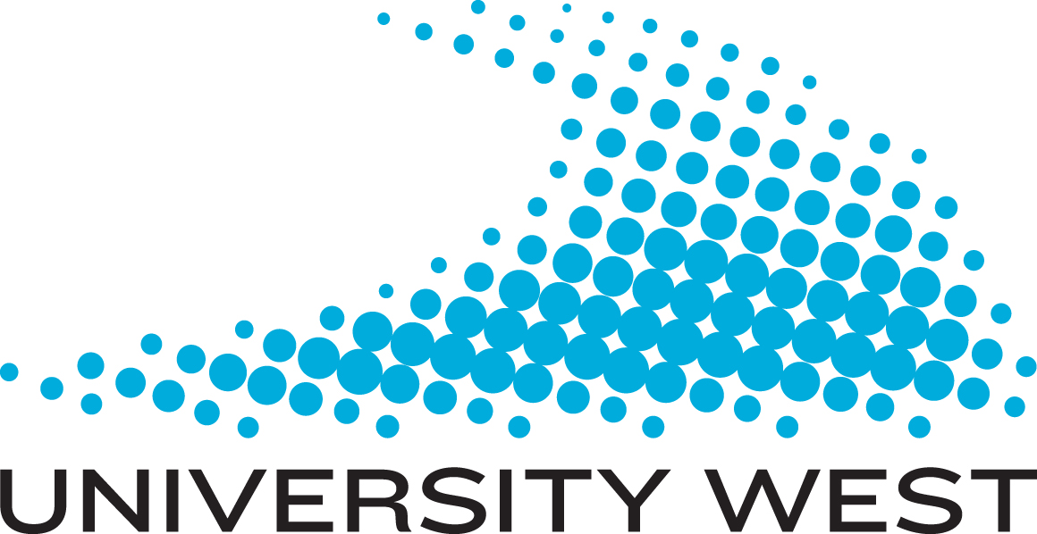 Logo for University West (Sweden)