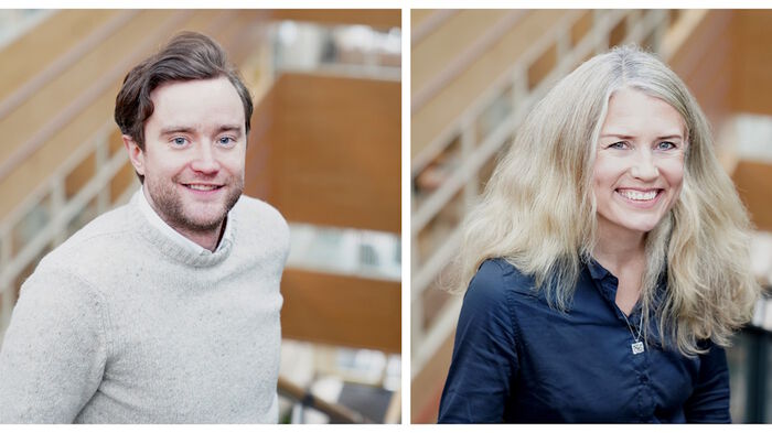 Portretter av Tjønn og Våland. Foto.