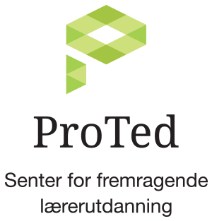 Logo for Proted Senter for fremragende ærerutdanning