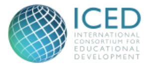 Logo: ICED - International consortium for educational development