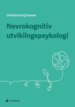 Forsidebile av boken Nevrokognitiv utviklingspsykologi. Inneholder tegnet illustrasjon av hjerne