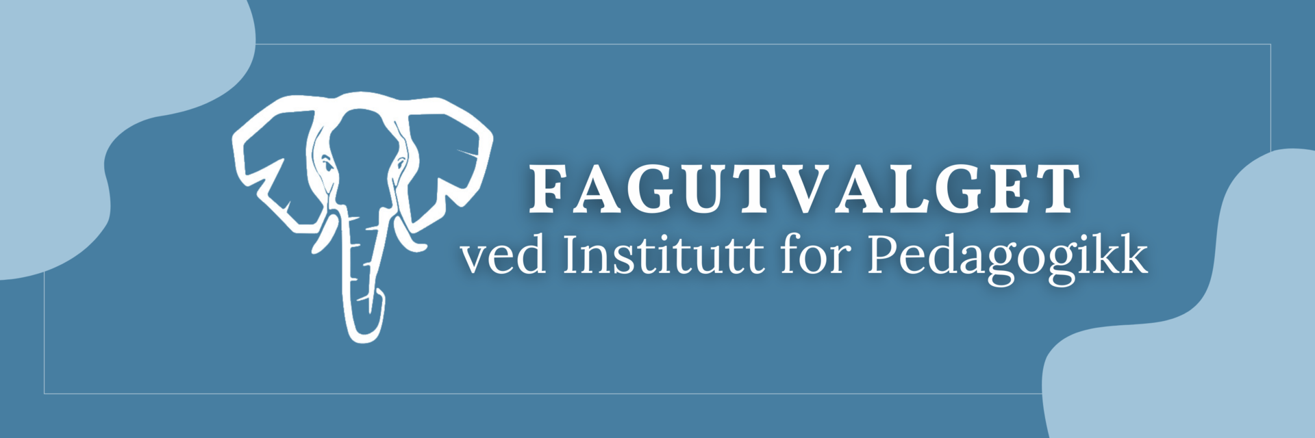 Logoen til fagutvalget ved Institutt for pedagogikk